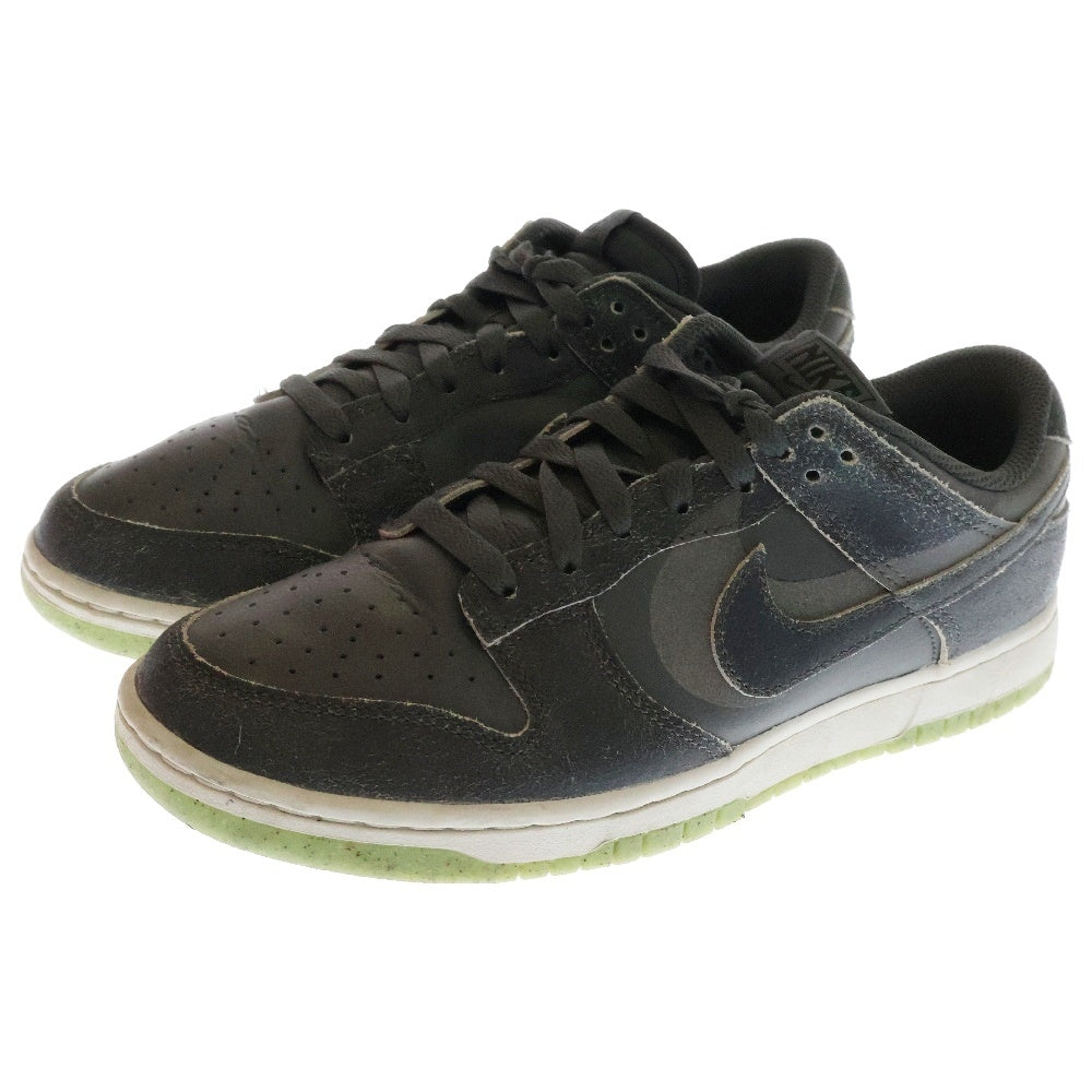 NIKE(ナイキ) DUNK LOW RETRO PRM HALLOWEEN DQ7681-001 ダンク プレミアムハロウィン ローカットスニーカー グレー US8/26.0cm