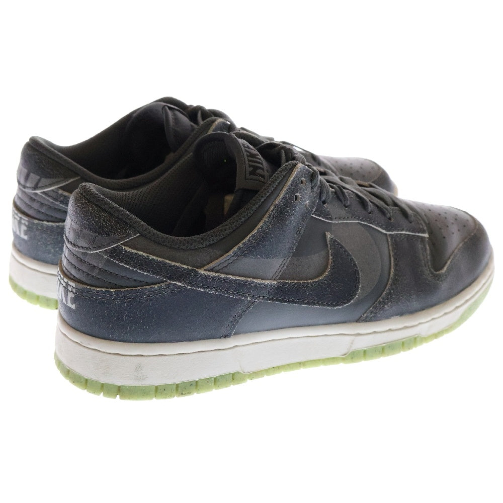 NIKE(ナイキ) DUNK LOW RETRO PRM HALLOWEEN DQ7681-001 ダンク プレミアムハロウィン ローカットスニーカー グレー US8/26.0cm