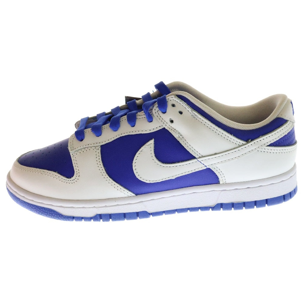 NIKE(ナイキ) DUNK LOW RETRO RACER BLUE DD1391-401 ダンク レトロ レーサーブルー ローカットスニーカー ホワイト/ブルー US8/26.0cm