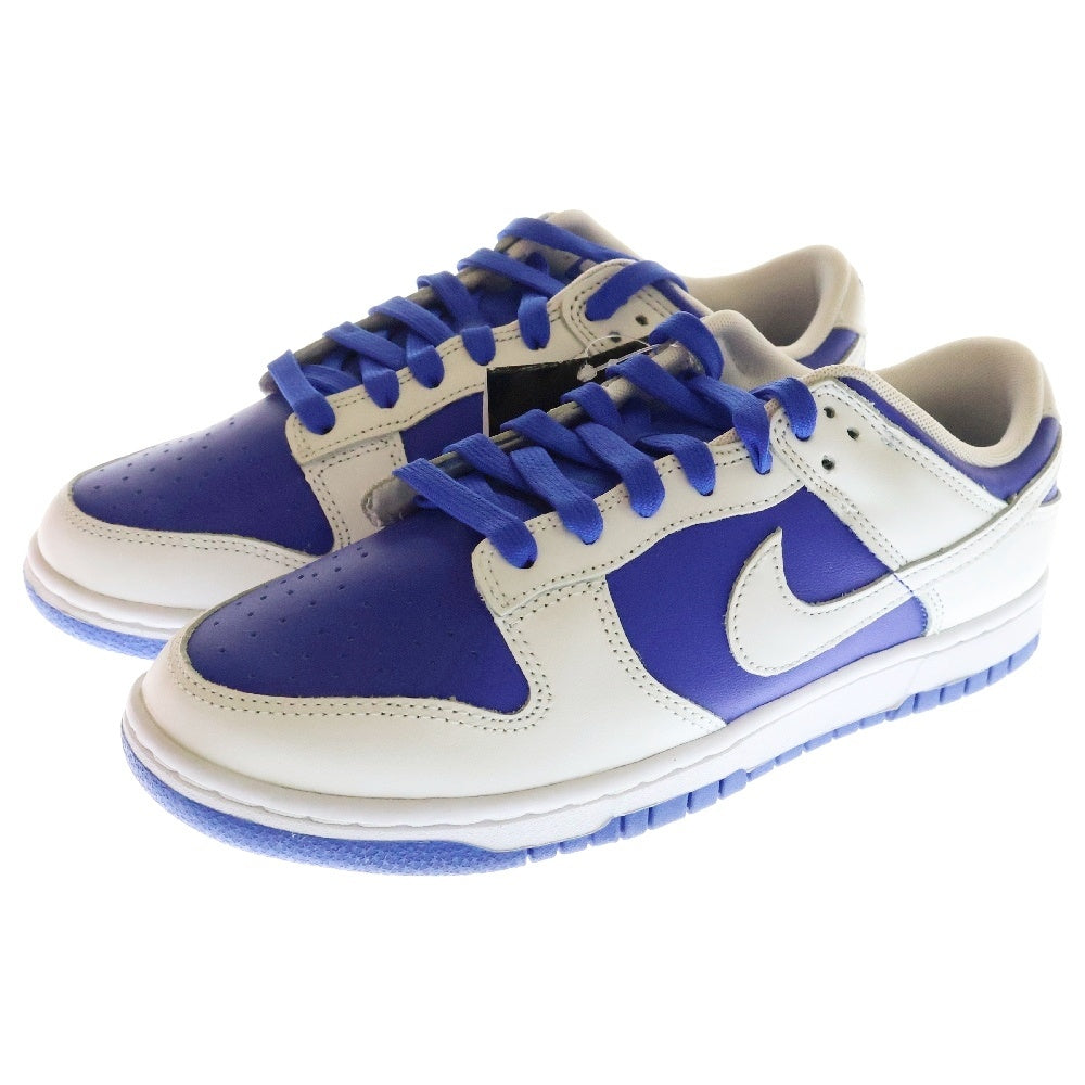 NIKE(ナイキ) DUNK LOW RETRO RACER BLUE DD1391-401 ダンク レトロ レーサーブルー ローカットスニーカー ホワイト/ブルー US8/26.0cm
