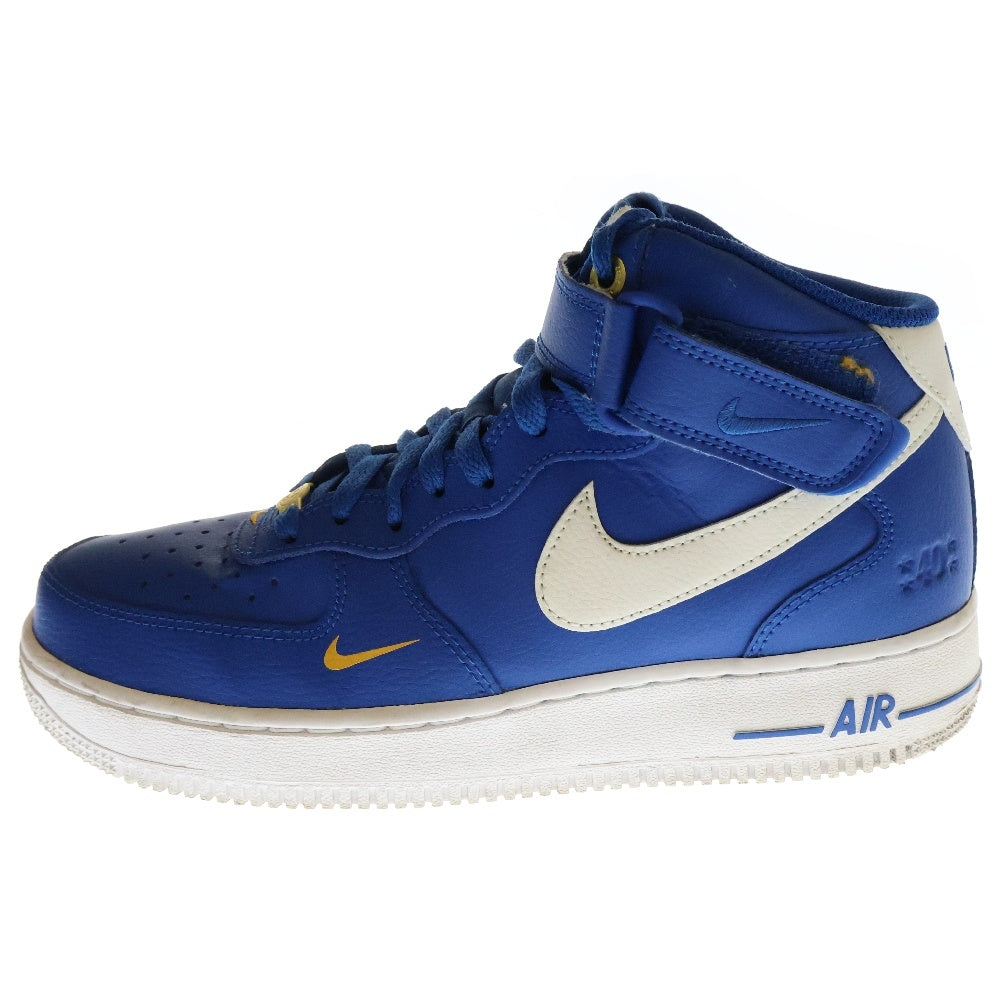 NIKE(ナイキ) AIR FORCE 1 MID 07 LV8 DR9513-400 エアフォース1 ミッドカットスニーカー ブルー US8/26.0cm