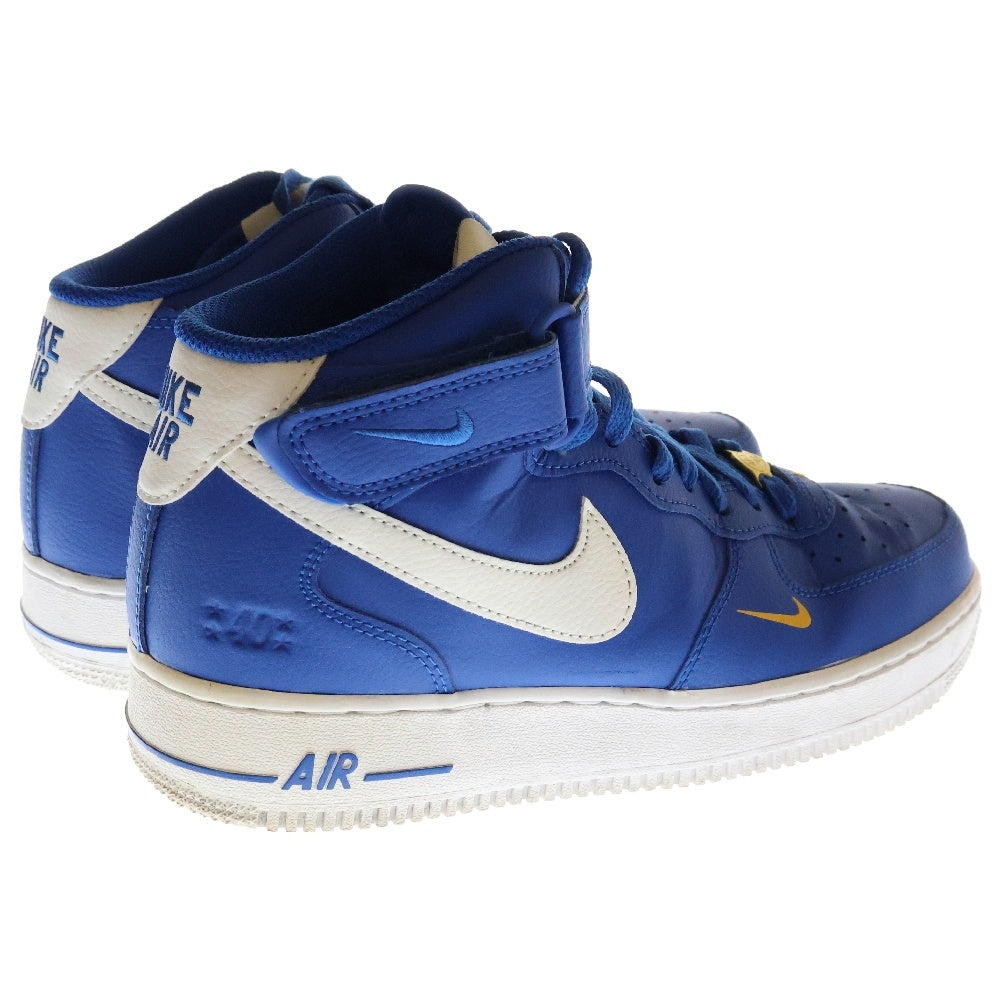 NIKE(ナイキ) AIR FORCE 1 MID 07 LV8 DR9513-400 エアフォース1 ミッドカットスニーカー ブルー US8/26.0cm