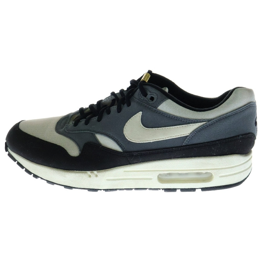 NIKE(ナイキ) BY YOU AIR MAX1 バイユーエアマックス1 ローカットスニーカー CN9671-991 US10.5/28.5cm ブラック/グレー