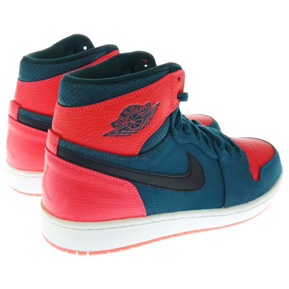 NIKE(ナイキ) AIR JORDAN 1 RETRO HIGH エアジョーダン1 レトロハイ ハイカットスニーカー 332550-312 US11/29.0cm オレンジ/グリーン