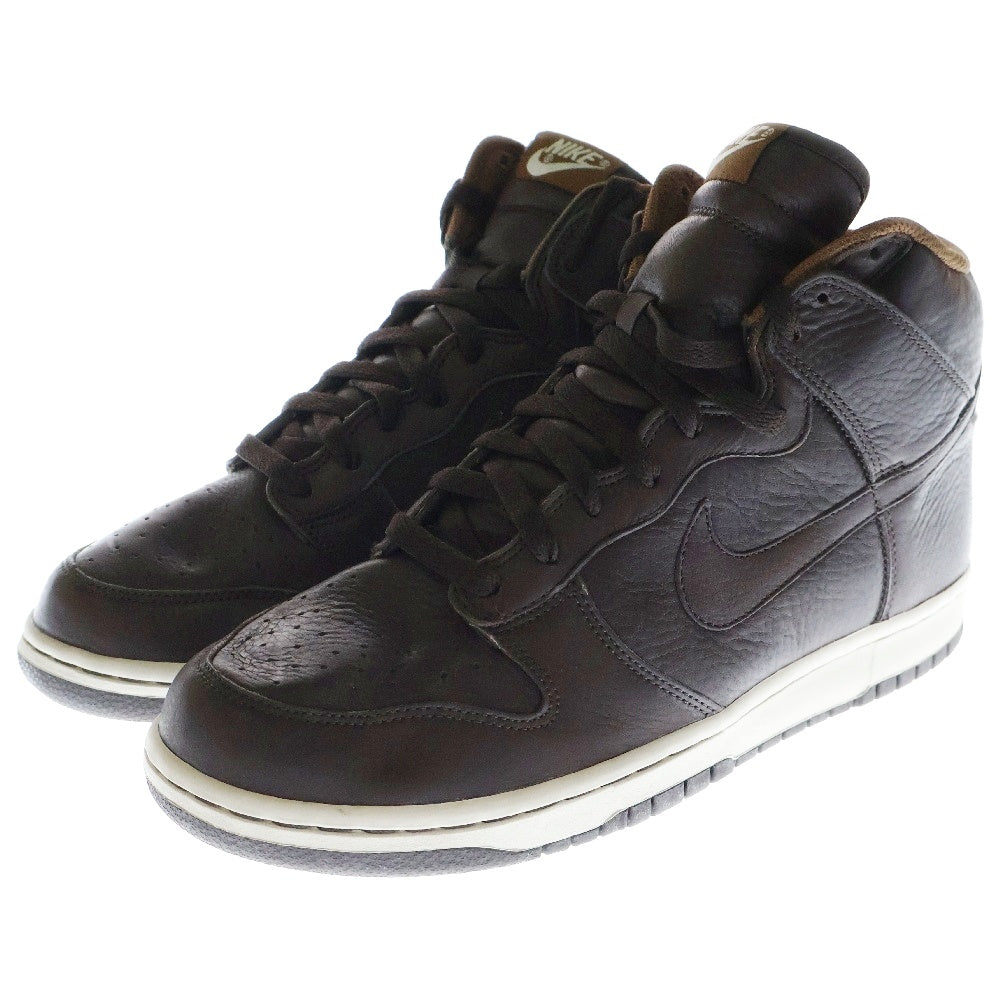 NIKE(ナイキ) 【観賞用2006年製】DUNK HIGH PREMIUM ダンクハイプレミアム ハイカットスニーカー 312786-222 US11/29.0cm ブラウン
