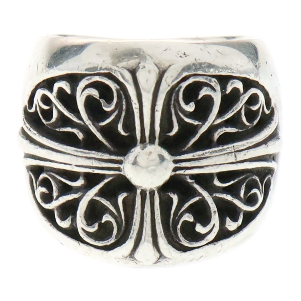 CHROME HEARTS(クロムハーツ) CLASSIC OVAL クラシックオーバルクロス リング シルバー BCA340
