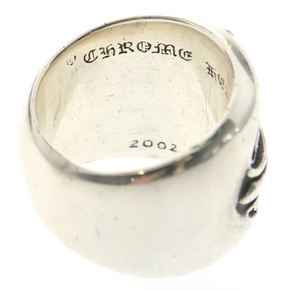 CHROME HEARTS(クロムハーツ) CLASSIC OVAL クラシックオーバルクロス リング シルバー BCA340