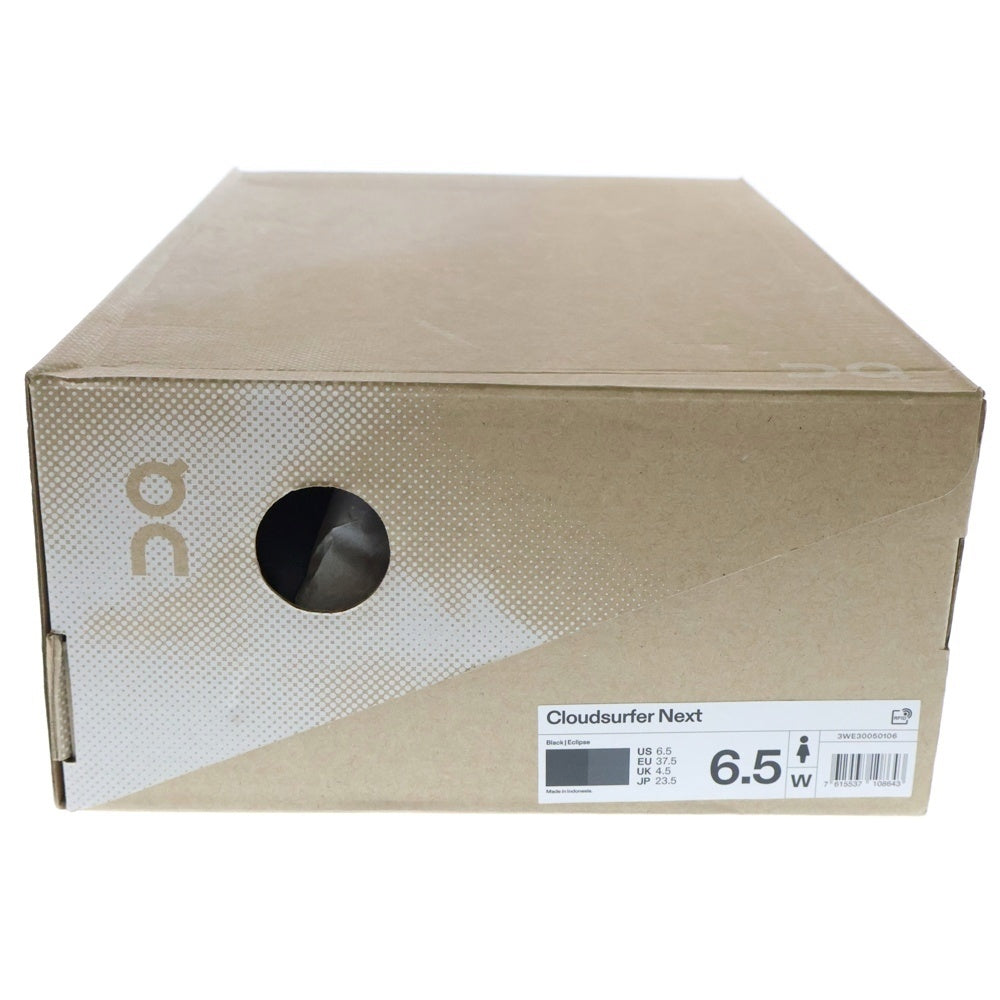 On(オン) Cloudsurfer Next 3WE30050106 クラウドサーファーネクスト ローカットスニーカー レディース ブラック US6.5/23.5cm