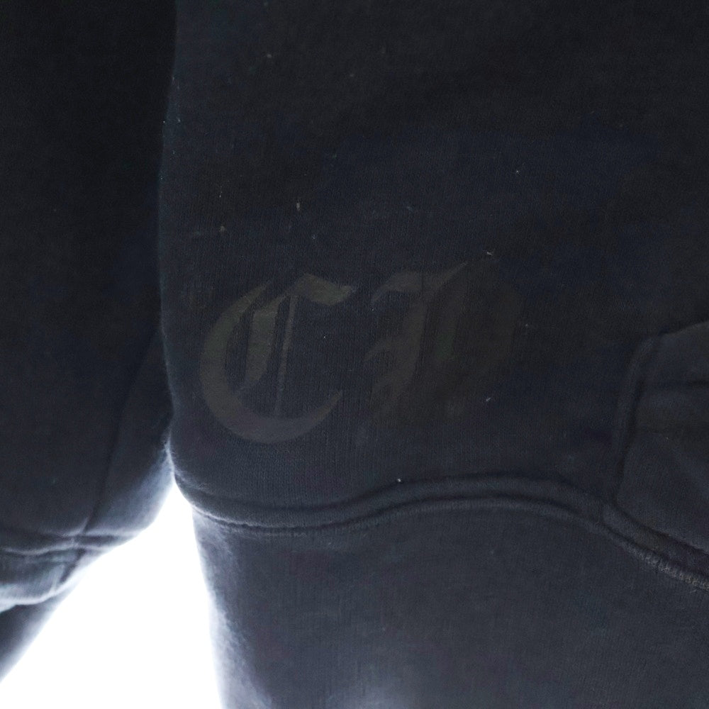 CHROME HEARTS(クロムハーツ) FOTI MAHALIA OLD オールド 裏地サーマル フォティ マハリア プリント ダガージップ ジップアップパーカー ブラック