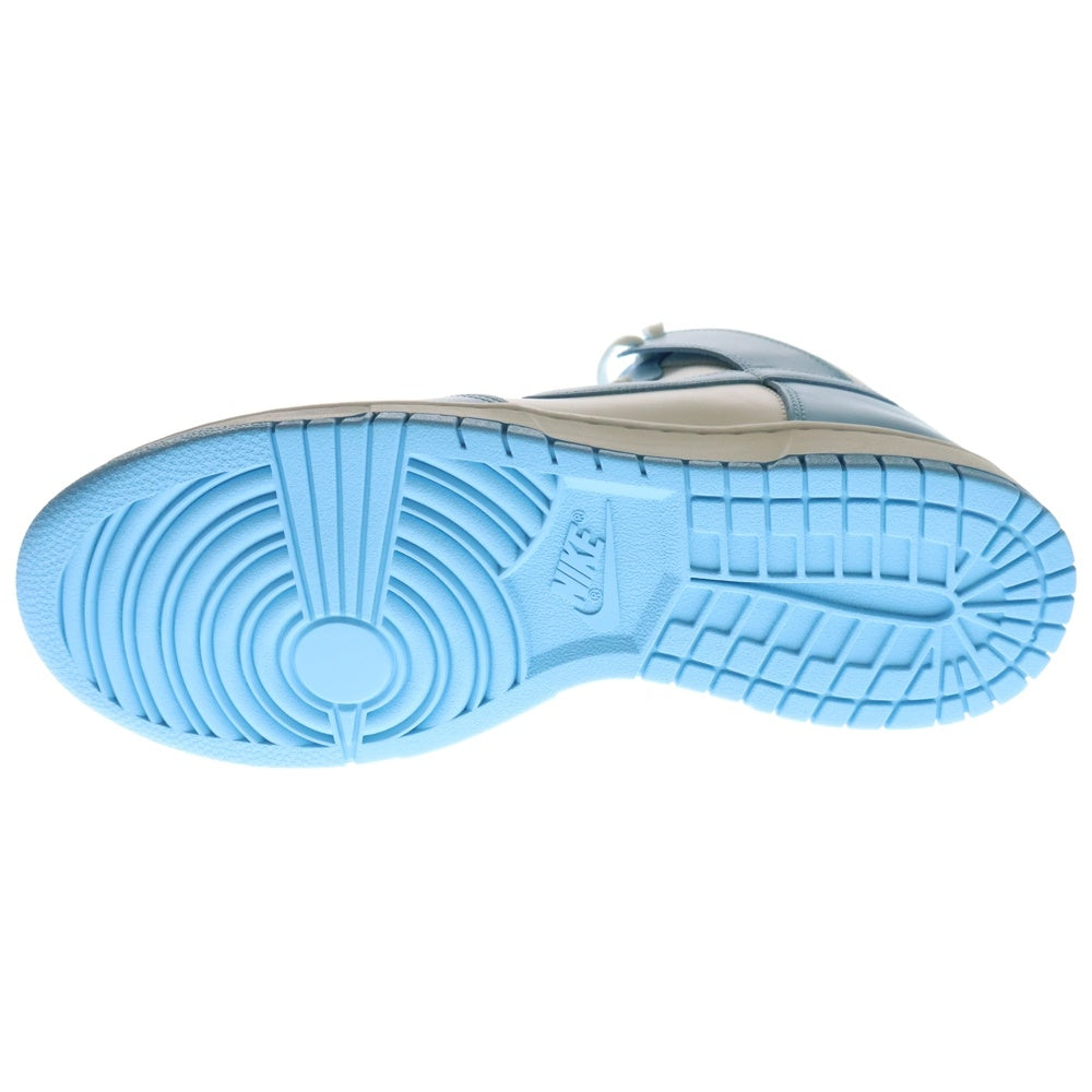NIKE(ナイキ) DUNK HIGH BLUE CHILL ダンクハイ ブルーチル ハイカットスニーカー DD1399-401 US10.5/28.5cm ホワイト/ブルー
