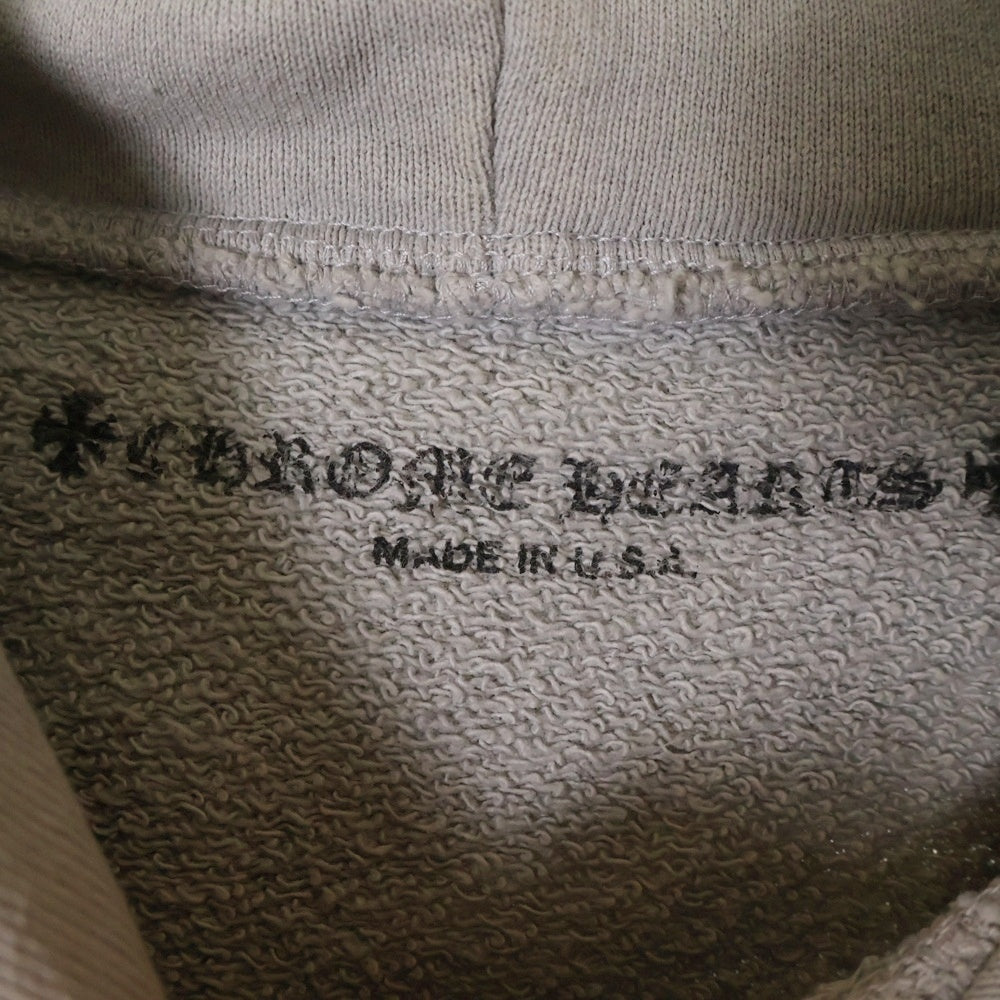 CHROME HEARTS(クロムハーツ) ×MATTY BOY PPO SUGGEST SPACE GRY HD PLVR マッティボーイ プリント スウェットプルオーバーパーカー グレー