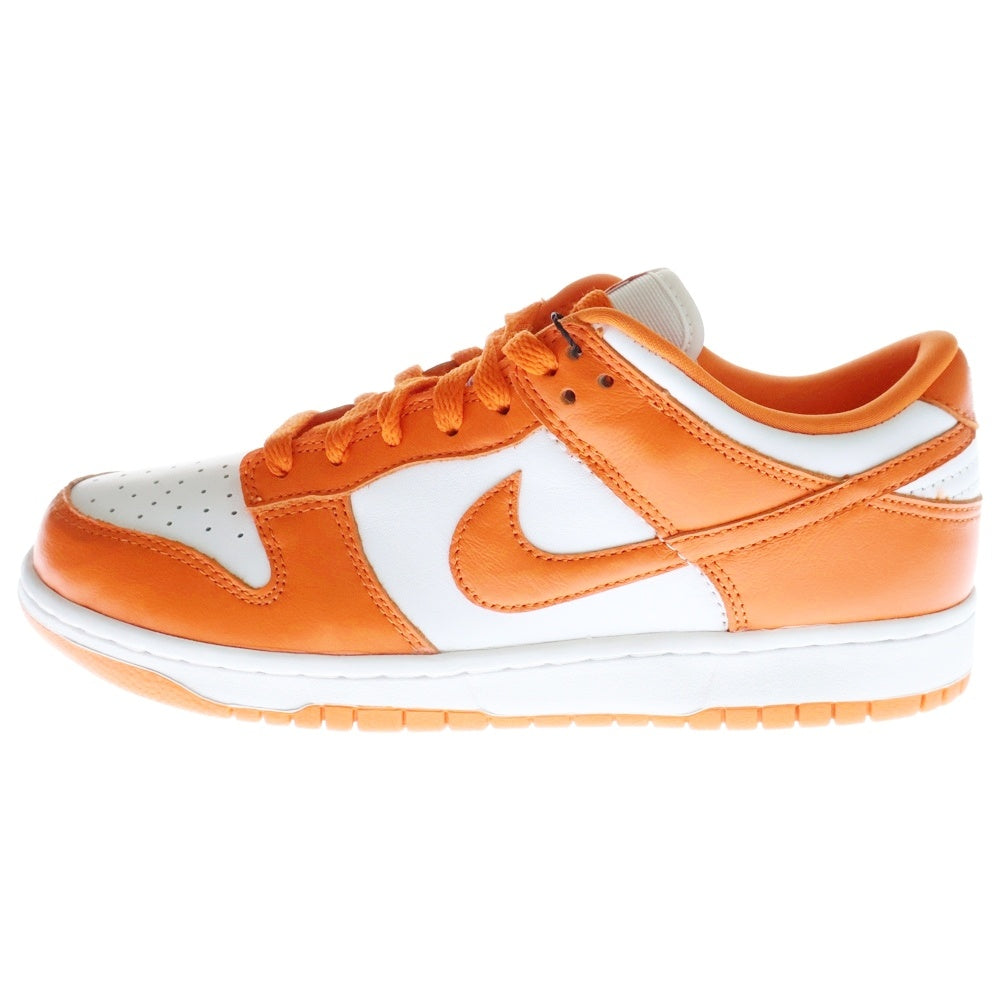 NIKE(ナイキ) DUNK LOW SP SYRACUSE CU1726-101 ダンクローカットスニーカー シラキュース US9/27.0cm オレンジ/ホワイト