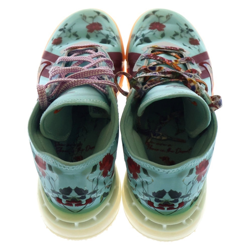 NIKE(ナイキ) LEBRON 18 LOW FLORAL CV7562-400 レブロン 18 フローラル ローカットスニーカー US9/27.0cm ブルー