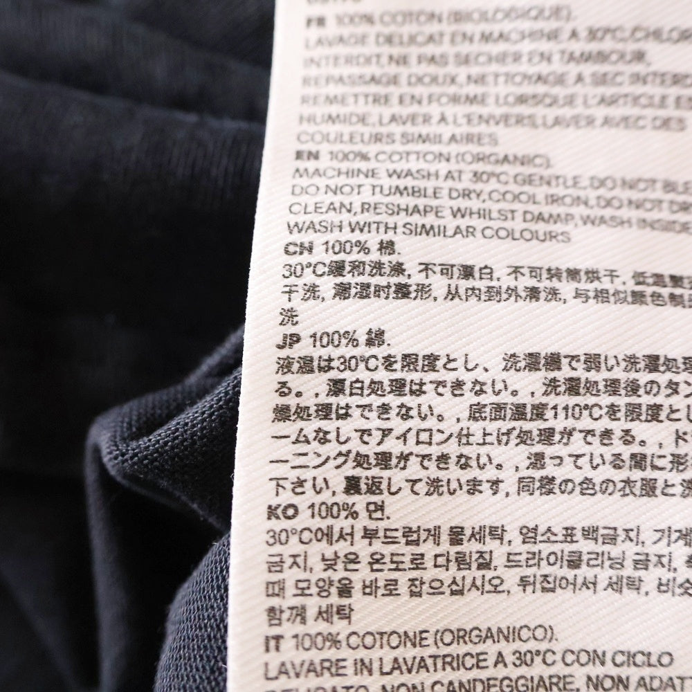 ami paris(アミパリス) Ami de Coeur T-Shirt UTS027.726 ロゴ 半袖Tシャツ カットソー ブラック