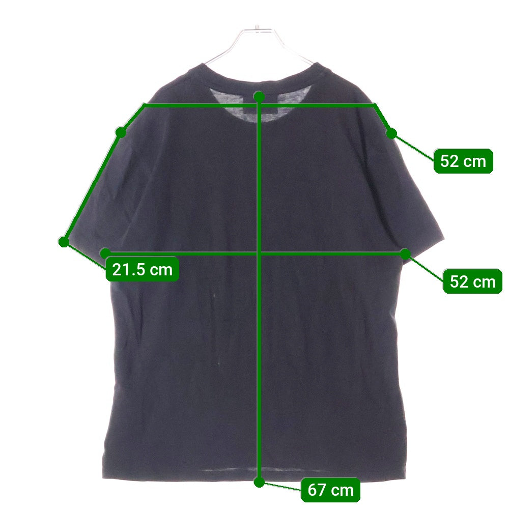 ami paris(アミパリス) Ami de Coeur T-Shirt UTS027.726 ロゴ 半袖Tシャツ カットソー ブラック