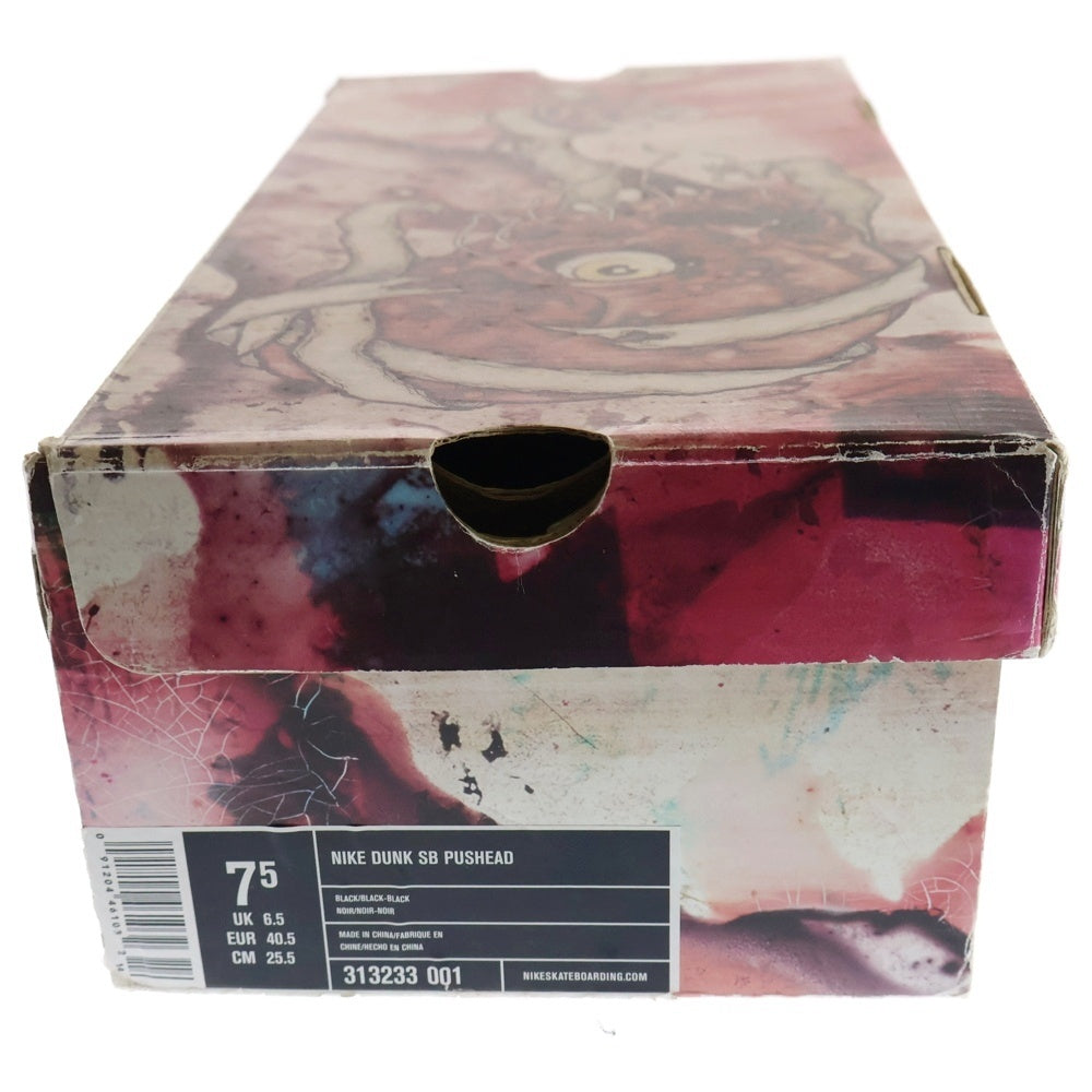 NIKE(ナイキ) 【観賞用 2005年製】 DUNK SB PUSHEAD ダンクエスビー パスヘッド ローカットスニーカー マルチ US7.5/25.5cm 313233-001