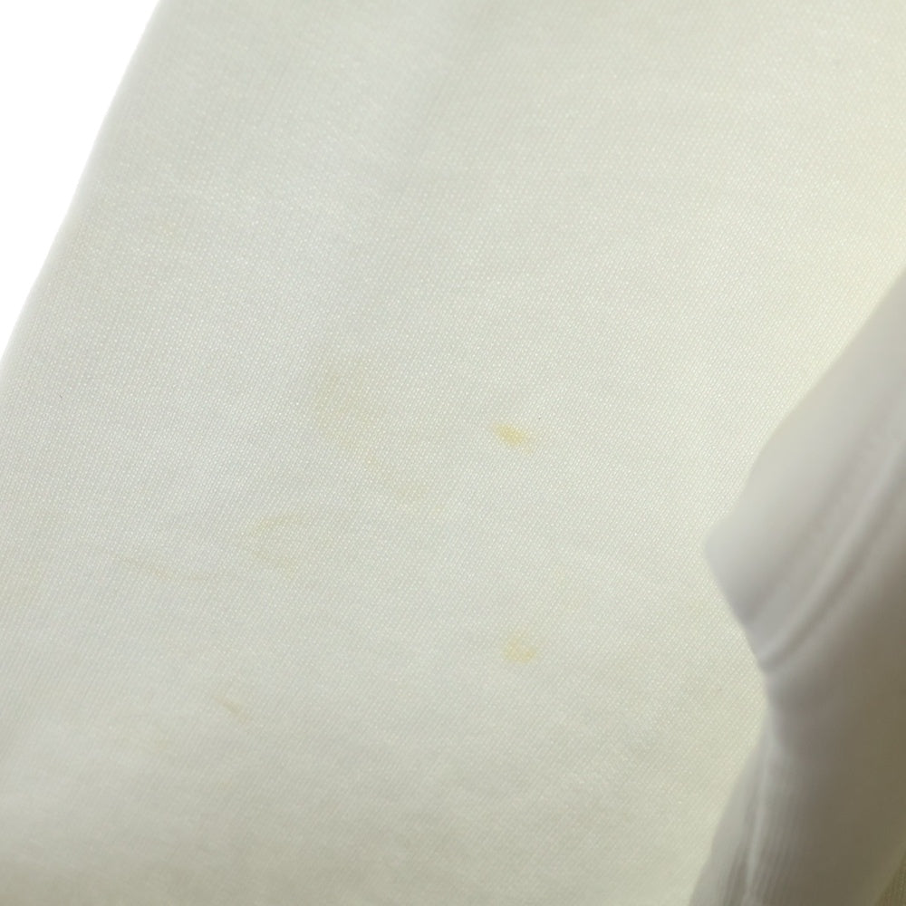 BALENCIAGA(バレンシアガ) BBロゴプリントスウェットプルオーバーパーカー ホワイト 570792 TEV19