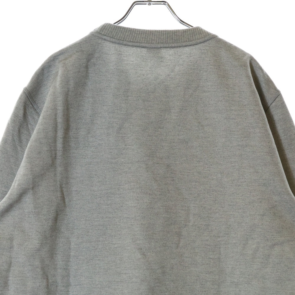 Berluti(ベルルッティ) カレッジロゴクルーネックスウェットトレーナー R25JRL82JBAW グレー