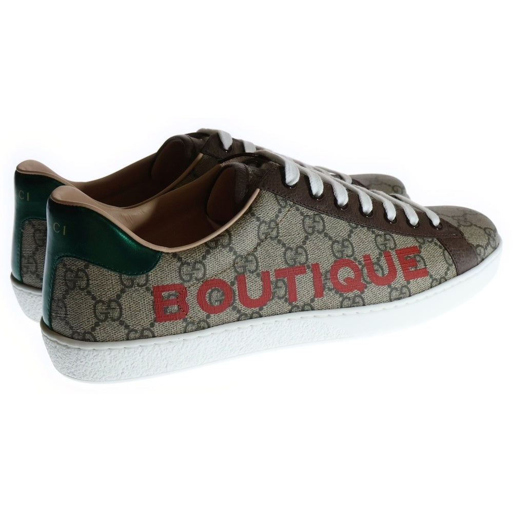 GUCCI(グッチ) GGスプリーム ローカットスニーカー 623236 ベージュ