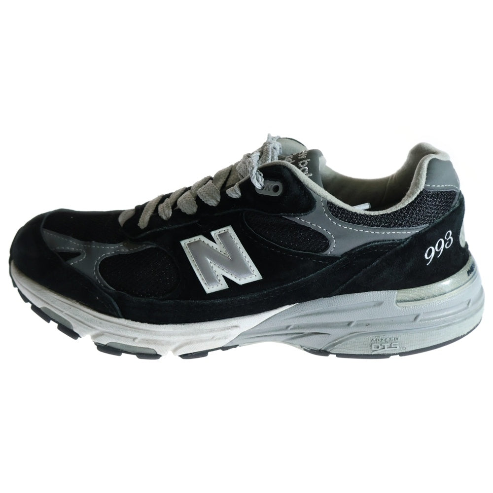 New Balance(ニューバランス) MR993BK スエード ローカットスニーカー US8/26.0cm ブラック