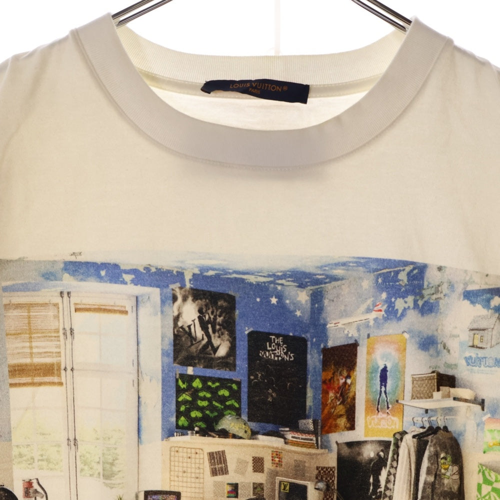 LOUIS VUITTON(ルイヴィトン) 23AW フォトプリント半袖Tシャツ RM232 NPG HPY80W ホワイト