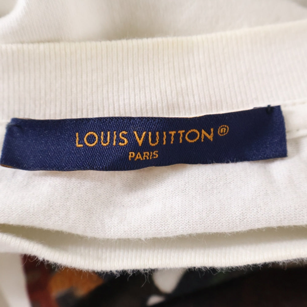 LOUIS VUITTON(ルイヴィトン) 23AW フォトプリント半袖Tシャツ RM232 NPG HPY80W ホワイト