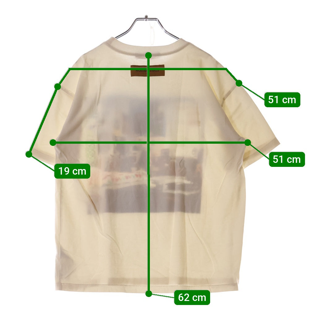 LOUIS VUITTON(ルイヴィトン) 23AW フォトプリント半袖Tシャツ RM232 NPG HPY80W ホワイト