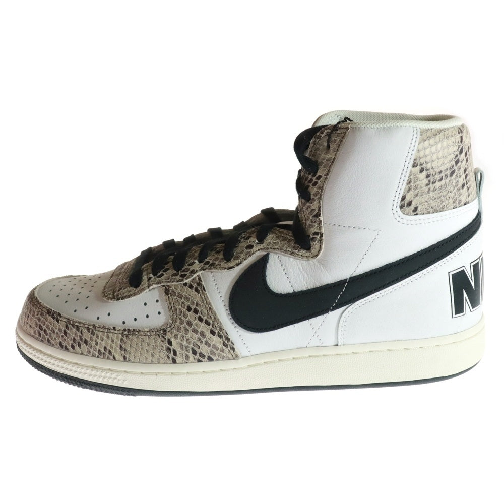 NIKE(ナイキ) TERMINATOR HIGH COCOA SNAKE ターミネーター ココアスネーク 白蛇 ハイカットスニーカー FB1318-100 ホワイト US11/29.0cm