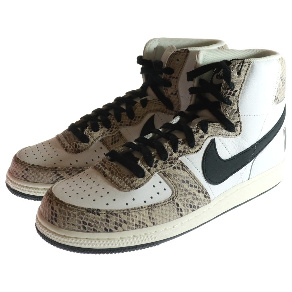 NIKE(ナイキ) TERMINATOR HIGH COCOA SNAKE ターミネーター ココアスネーク 白蛇 ハイカットスニーカー FB1318-100 ホワイト US11/29.0cm
