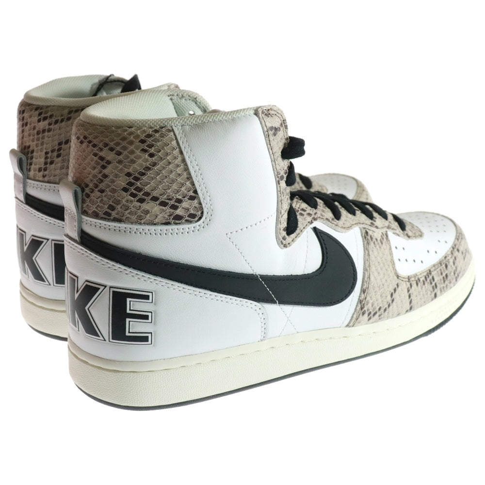 NIKE(ナイキ) TERMINATOR HIGH COCOA SNAKE ターミネーター ココアスネーク 白蛇 ハイカットスニーカー FB1318-100 ホワイト US11/29.0cm