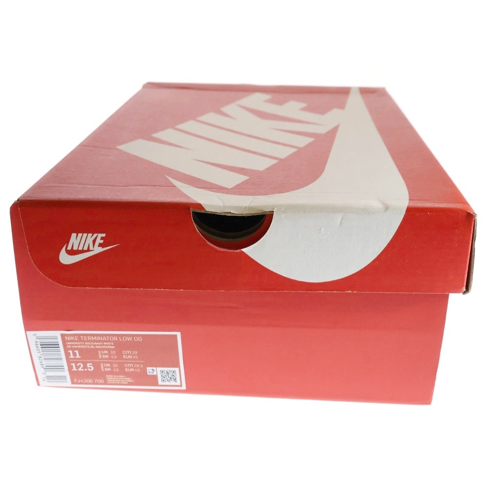 NIKE(ナイキ) TERMINATOR LOW OG Michigan FJ4206-700 ターミネーター ミシガン ローカットスニーカー ネイビー/イエロー US11/29.0cm