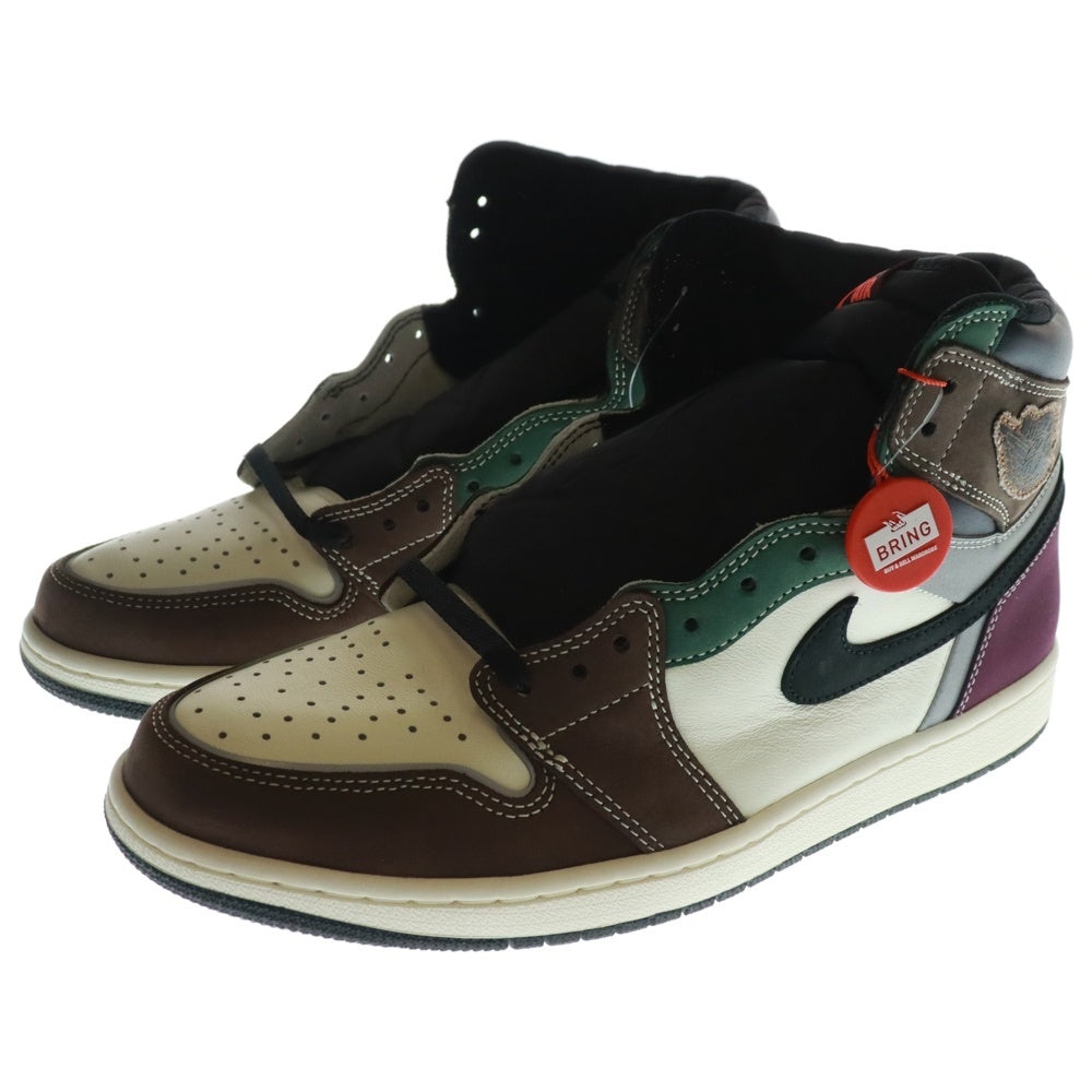NIKE(ナイキ) AIR JORDAN 1 RETRO HIGH OG HAND CRAFTED エアジョーダン 1 レトロ ハンドクラフト ハイカットスニーカー DH3097-001 マルチ US11/29.0cm