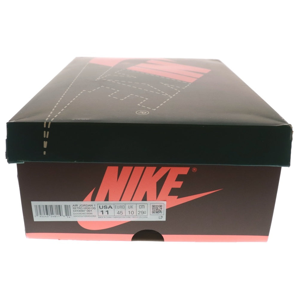 NIKE(ナイキ) AIR JORDAN 1 RETRO HIGH OG HAND CRAFTED エアジョーダン 1 レトロ ハンドクラフト ハイカットスニーカー DH3097-001 マルチ US11/29.0cm