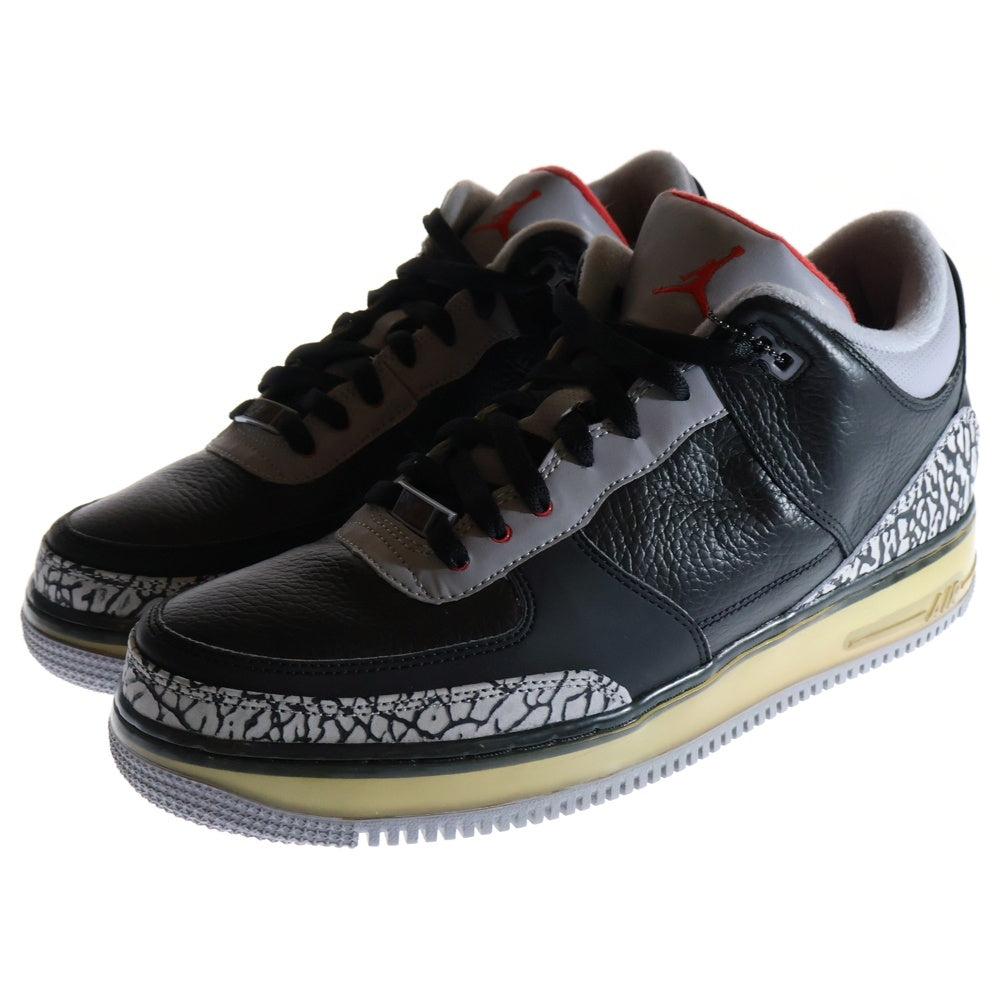 NIKE(ナイキ) 【観賞用2008年製】AIR JORDAN FUSION 3 エアジョーダン フュージョン3 ハイカットスニーカー 323626-061 ブラック US11/29.0cm