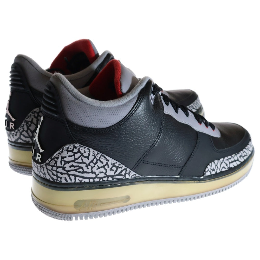 NIKE(ナイキ) 【観賞用2008年製】AIR JORDAN FUSION 3 エアジョーダン フュージョン3 ハイカットスニーカー 323626-061 ブラック US11/29.0cm