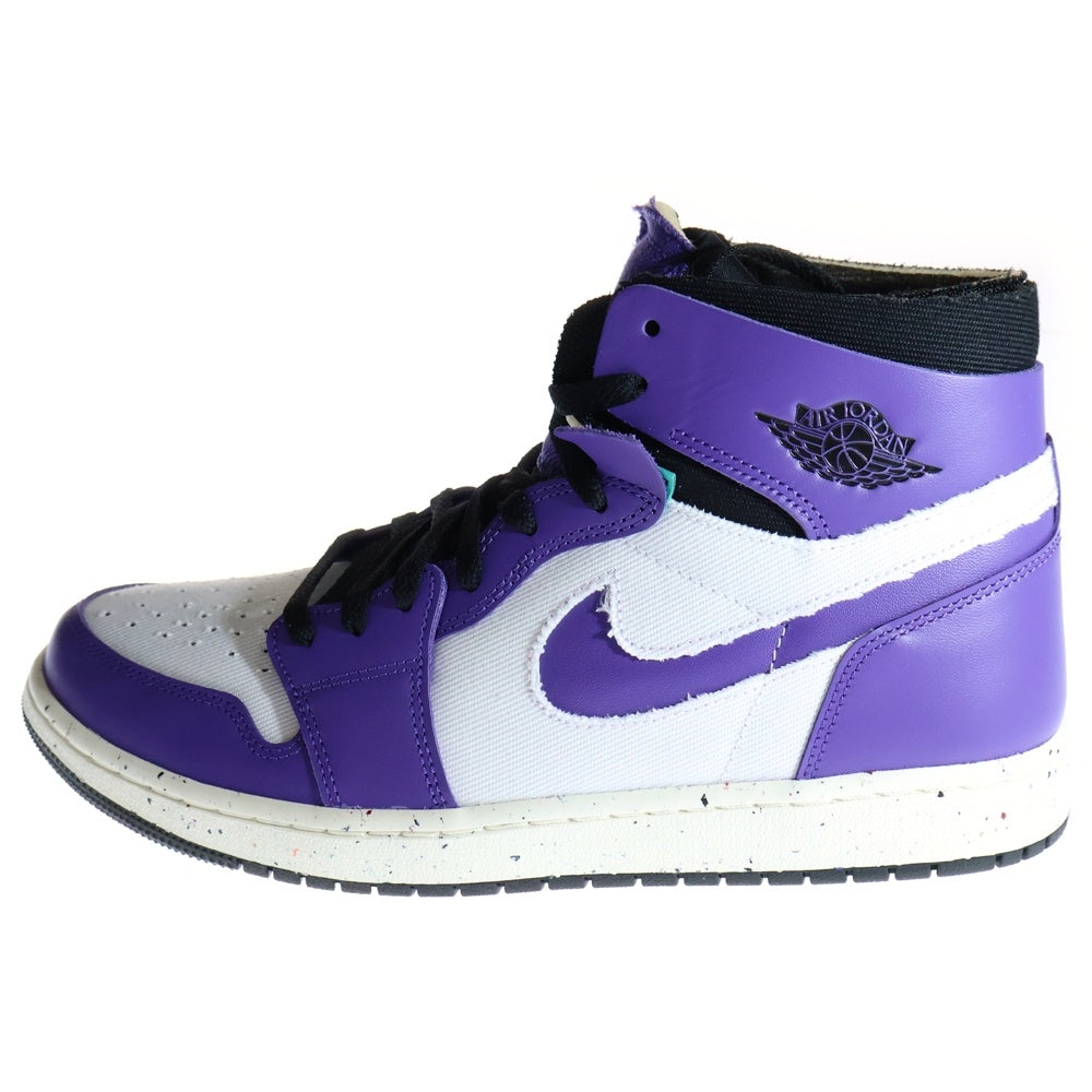 NIKE(ナイキ) AIR JORDAN 1 ZOOM AIR CMFT DARK IRIS エアジョーダン1 ズーム コンフォート ダークアイリス ハイカットスニーカー CT0978-501 US11/29.0cm