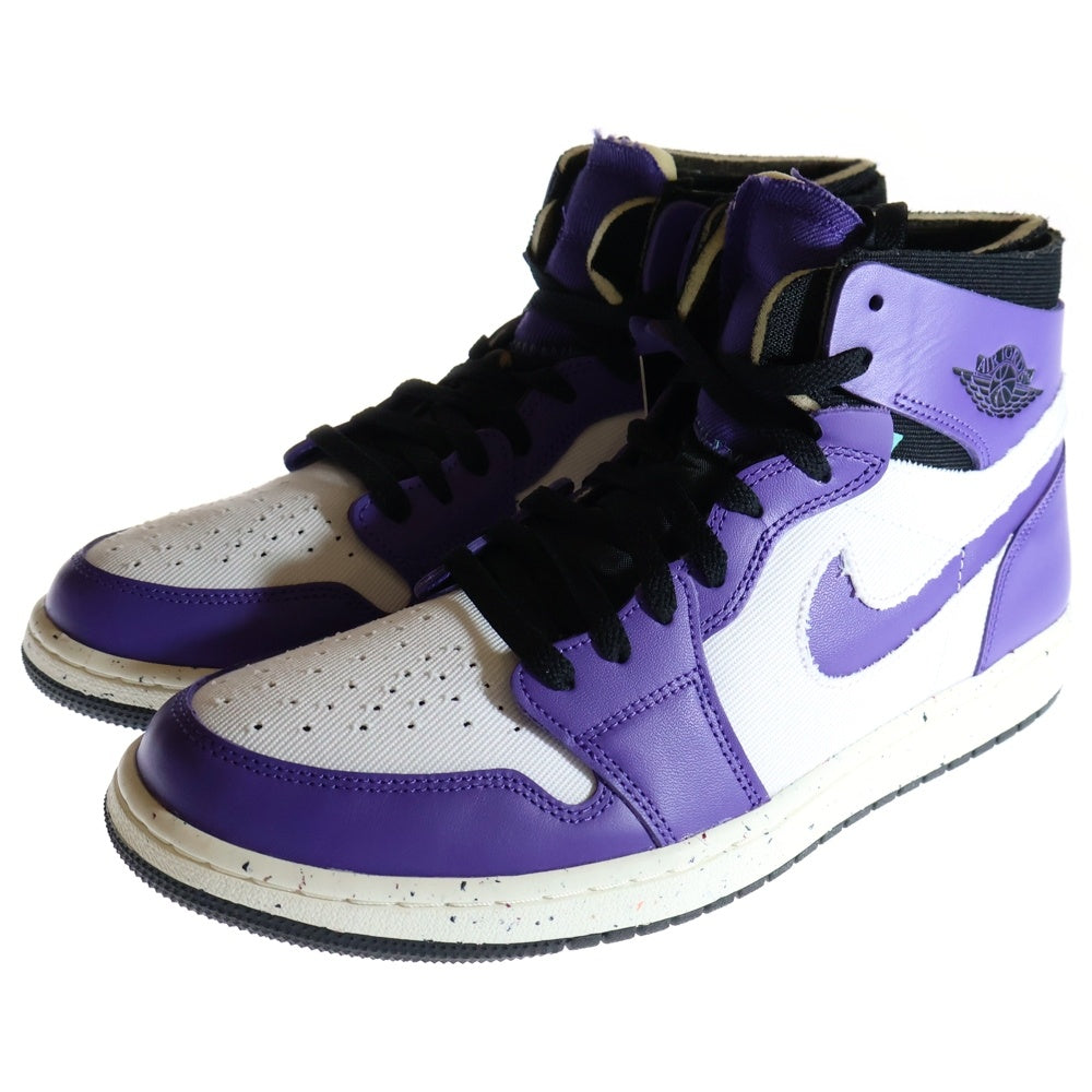 NIKE(ナイキ) AIR JORDAN 1 ZOOM AIR CMFT DARK IRIS エアジョーダン1 ズーム コンフォート ダークアイリス ハイカットスニーカー CT0978-501 US11/29.0cm