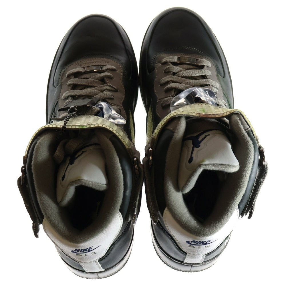 NIKE(ナイキ) 【観賞用2008年製】AIR JORDAN FUSION 5 PREMIER エアジョーダンフュージョン5 ハイカットスニーカー 325330-341 ブラック US11/29.0cm