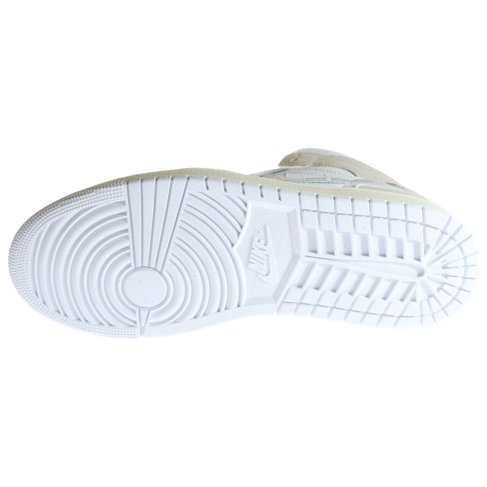 NIKE(ナイキ) AIR JORDAN 1 CRAFT エアジョーダンワンクラフト ハイカットスニーカー DM9652-120 ホワイト/グレー US11/29.0cm