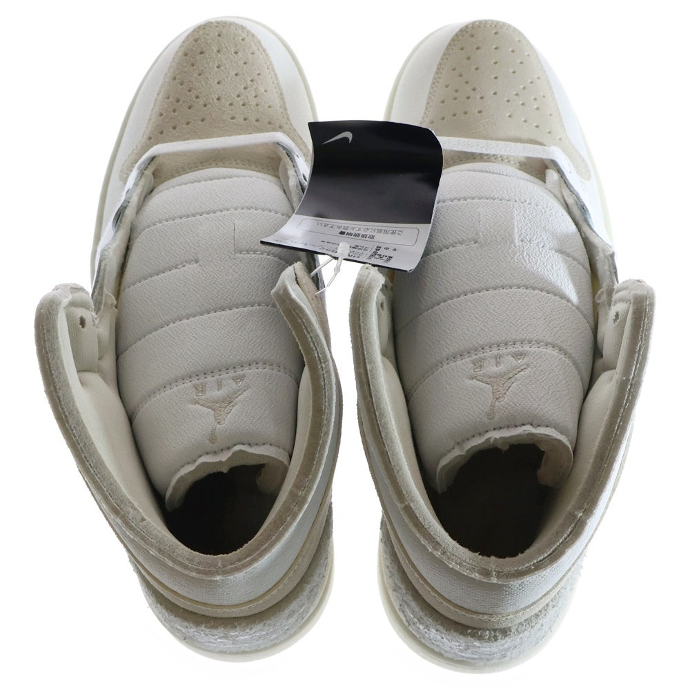 NIKE(ナイキ) AIR JORDAN 1 CRAFT エアジョーダンワンクラフト ハイカットスニーカー DM9652-120 ホワイト/グレー US11/29.0cm