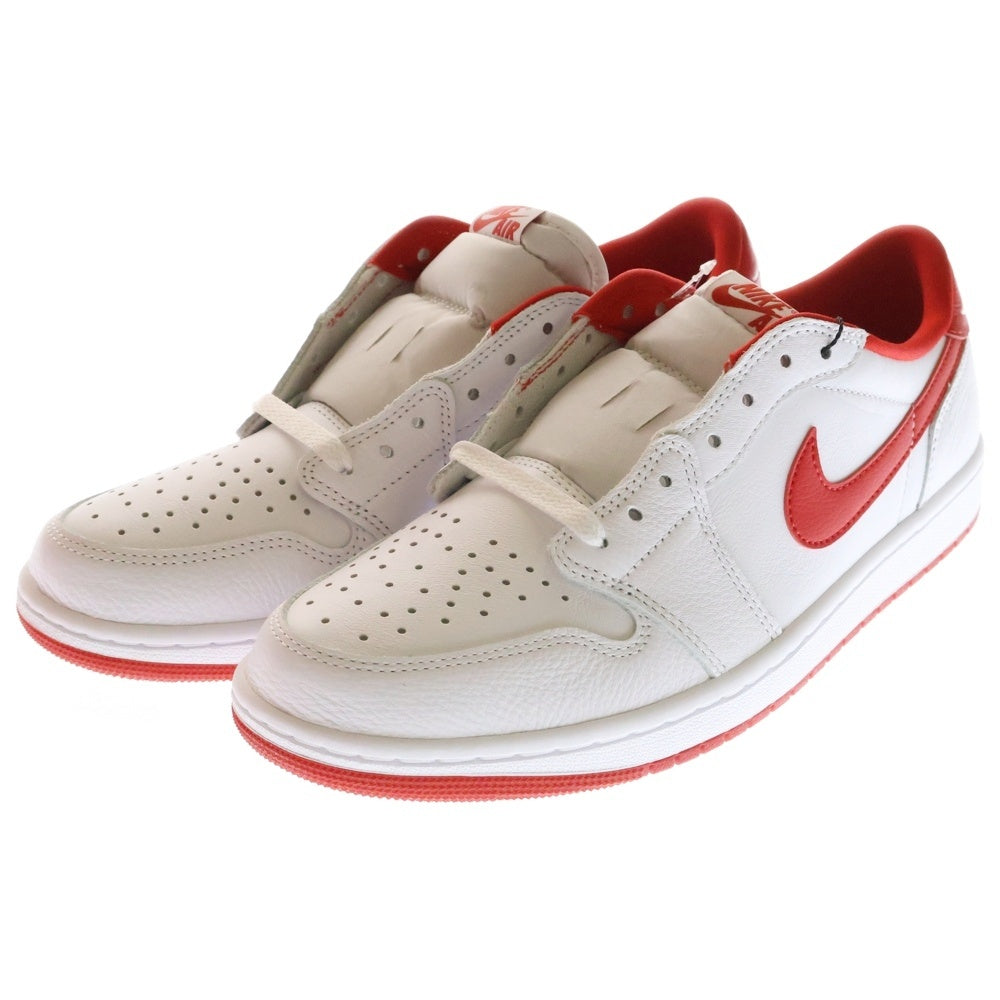 NIKE(ナイキ) AIR JORDAN 1 RETRO LOW エアジョーダン ローカットスニーカー CZ0790-161 ホワイト/レッド US11/29.0cm