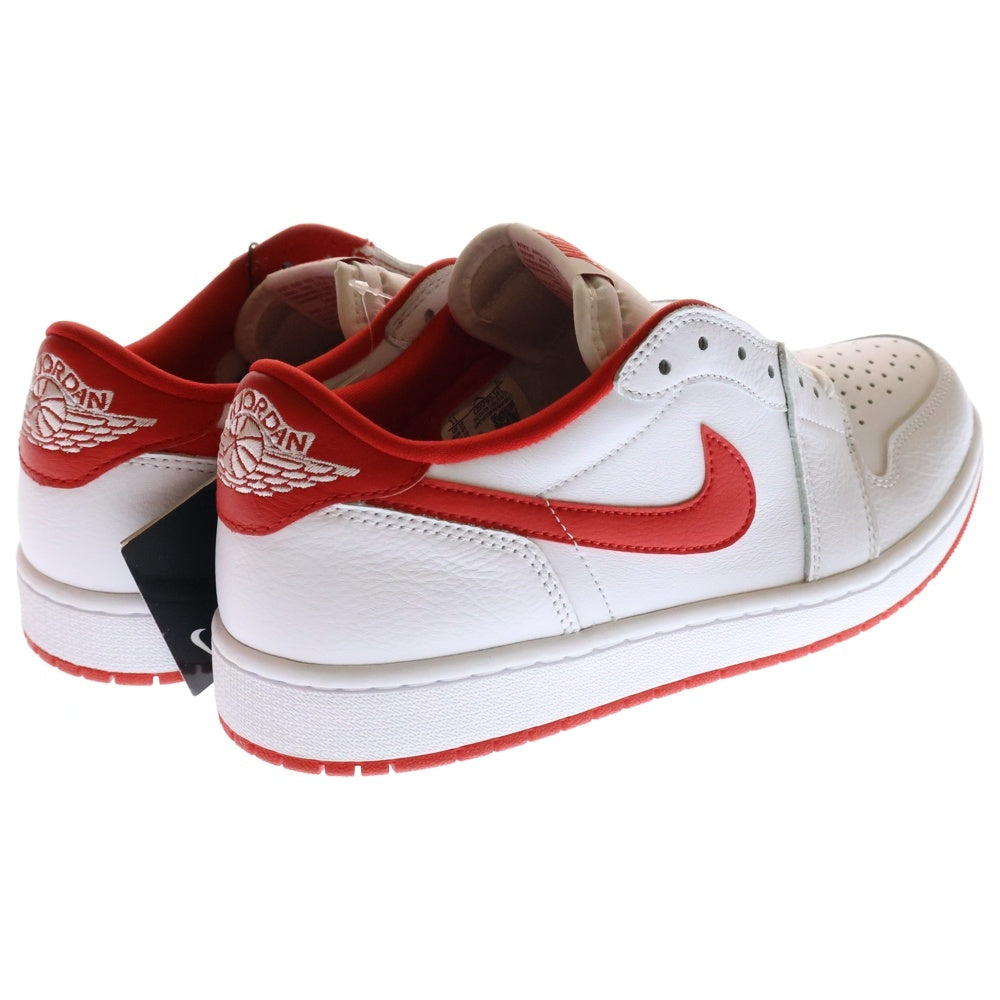 NIKE(ナイキ) AIR JORDAN 1 RETRO LOW エアジョーダン ローカットスニーカー CZ0790-161 ホワイト/レッド US11/29.0cm