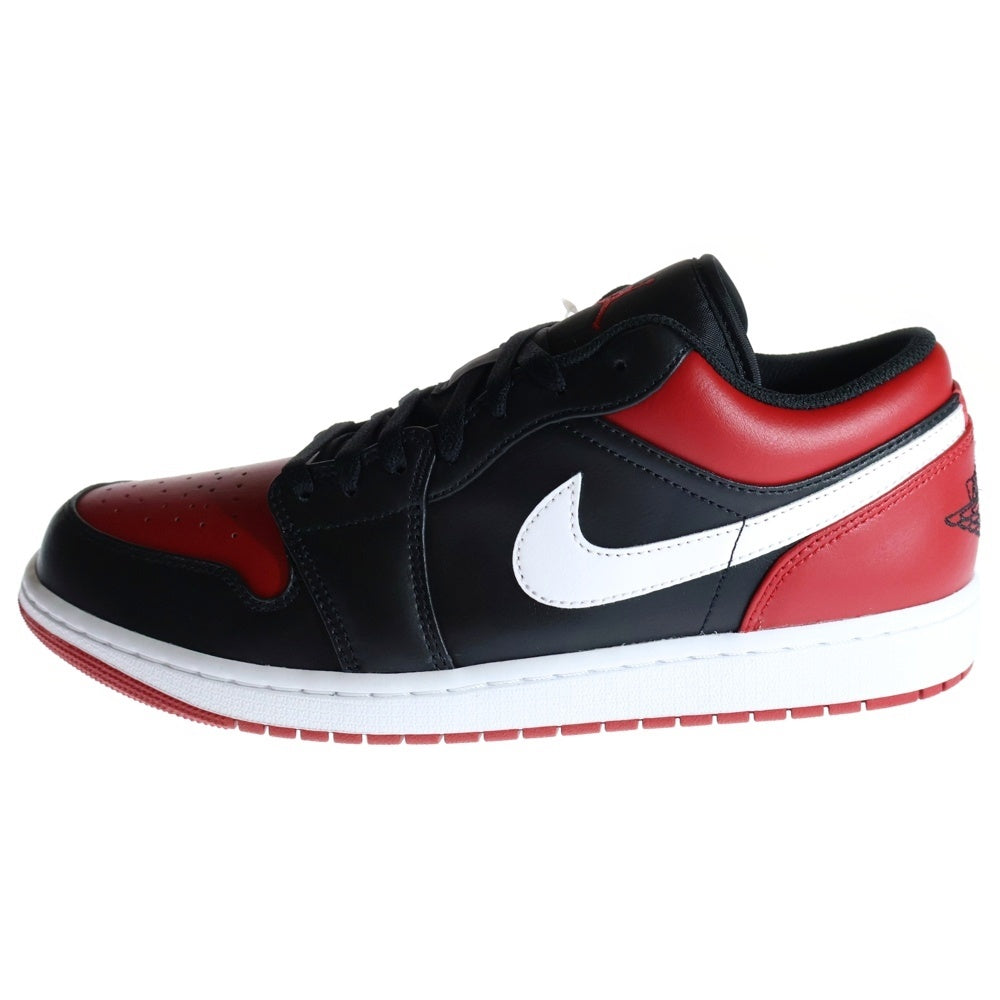 NIKE(ナイキ) AIR JORDAN 1 LOW BRED 553558-066 エアジョーダン 1 ロー ブレッド ローカットスニーカー レッド/ブラック US11/29.0cm