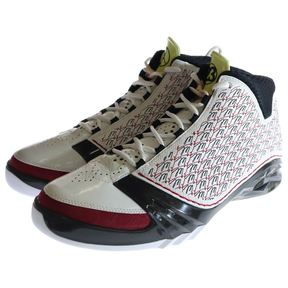 NIKE(ナイキ) 【観賞用2008年製】AIR JORDAN 23 All-Star エアジョーダン23 オールスター ハイカットスニーカー 318376-101 ホワイト/レッド US11/29.0cm