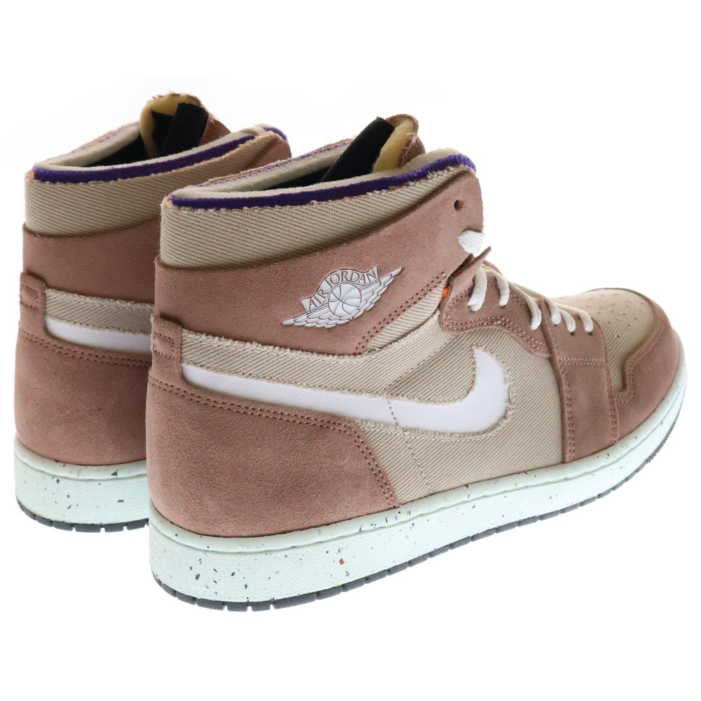 NIKE(ナイキ) WMNS AIR JORDAN 1 HIGH ZOOM Comfort ウィメンズ エアジョーダン1 ズーム コンフォート ハイカットスニーカー CT0978-201 ベージュ US11/29.0cm