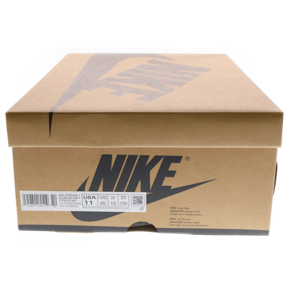 NIKE(ナイキ) WMNS AIR JORDAN 1 HIGH ZOOM Comfort ウィメンズ エアジョーダン1 ズーム コンフォート ハイカットスニーカー CT0978-201 ベージュ US11/29.0cm