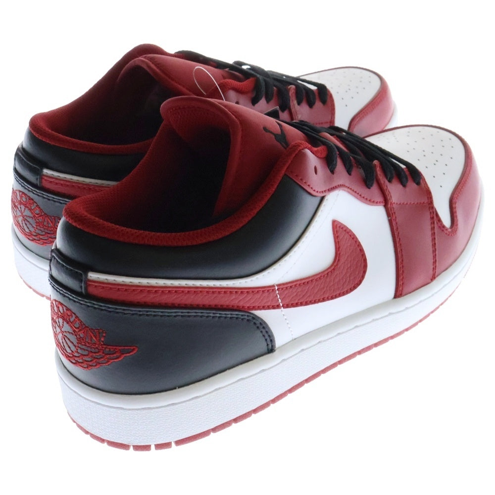 NIKE(ナイキ) AIR JORDAN 1 LOW GYM RED エアジョーダン1 ロー ジムレッド ローカットスニーカー 553558-163 レッド/ホワイト US11/29.0cm