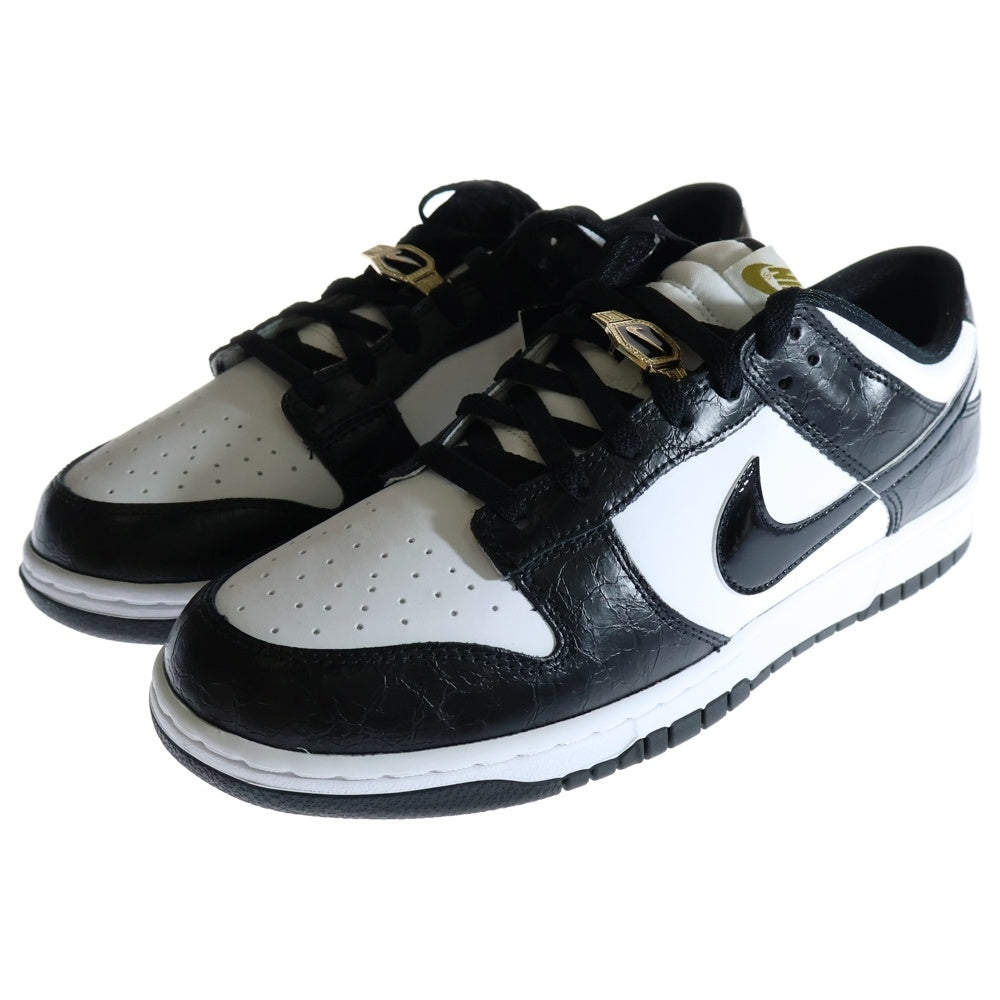 NIKE(ナイキ) DUNK LOW RETRO SE World Champ DR9511-100 ダンク ワールドチャンプ ローカットスニーカー ブラック US11/29.0cm