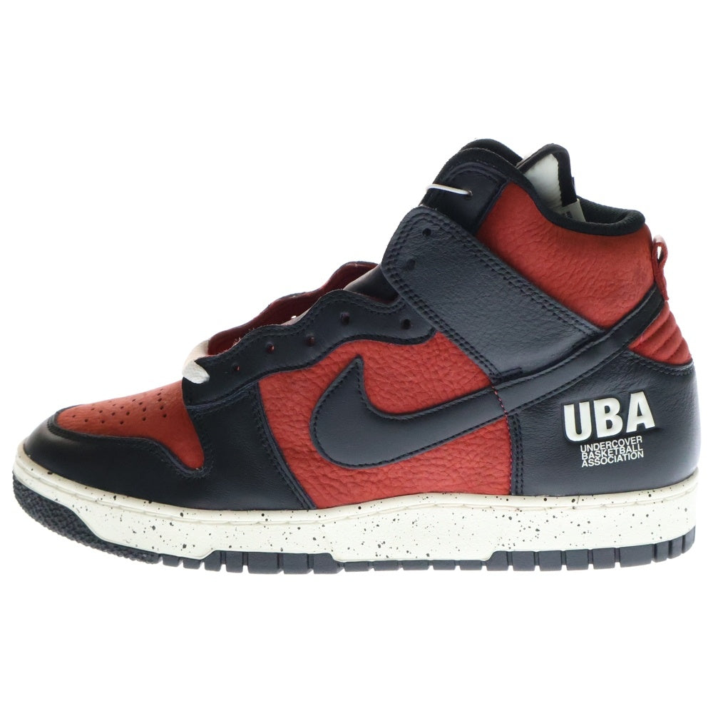 NIKE(ナイキ) UNDERCOVER DUNK HIGH 1985 UBA DD9401-600 アンダーカバー ダンク ハイカットスニーカー ブラック/レッド US11/29.0cm