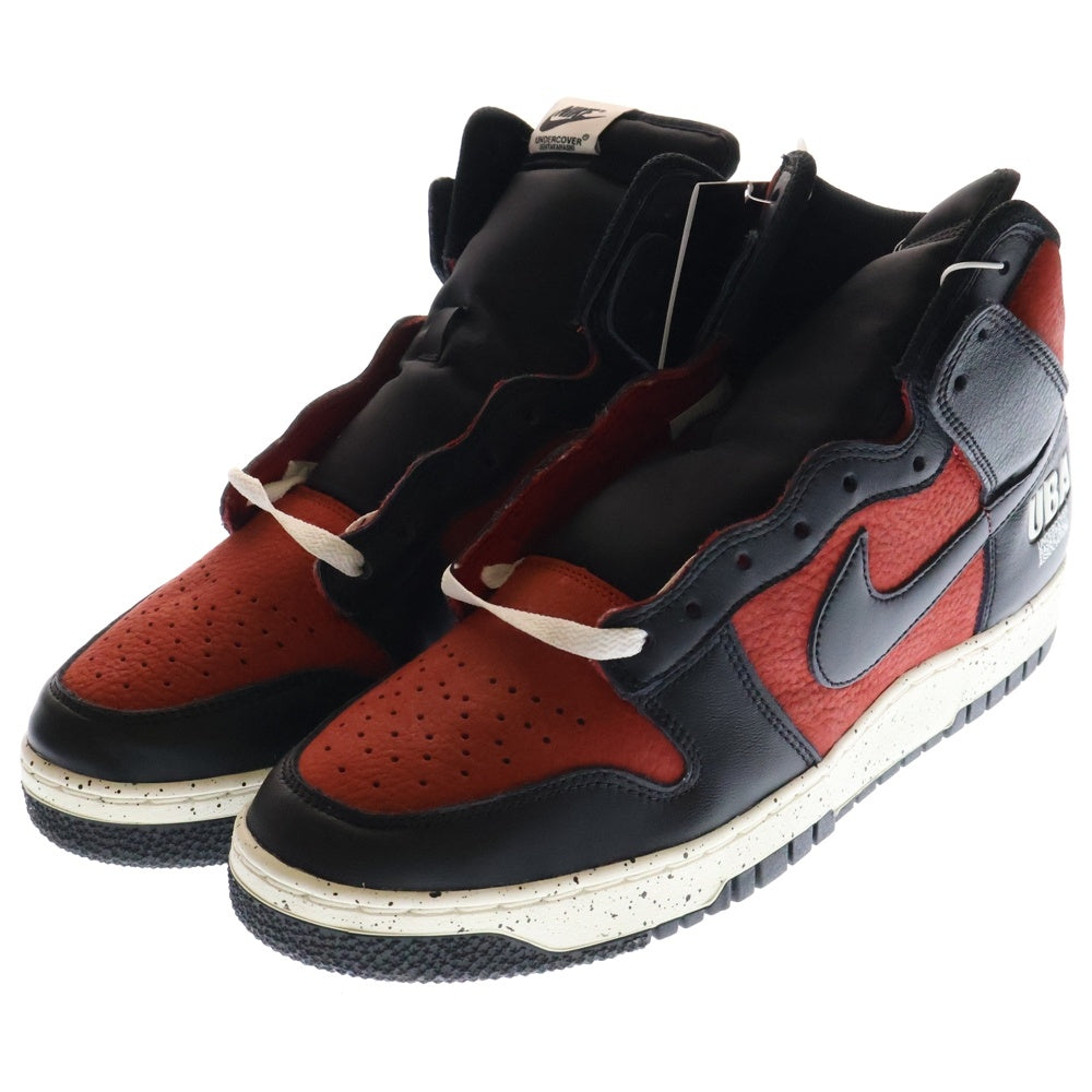 NIKE(ナイキ) UNDERCOVER DUNK HIGH 1985 UBA DD9401-600 アンダーカバー ダンク ハイカットスニーカー ブラック/レッド US11/29.0cm